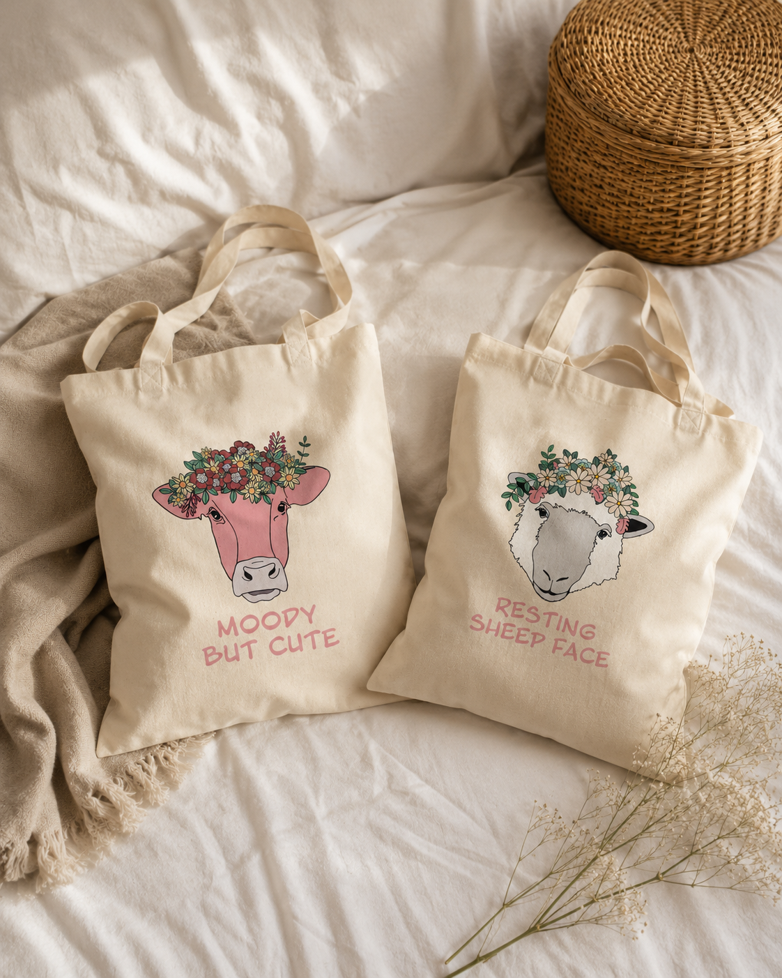 Moody but cute - tote bag 
