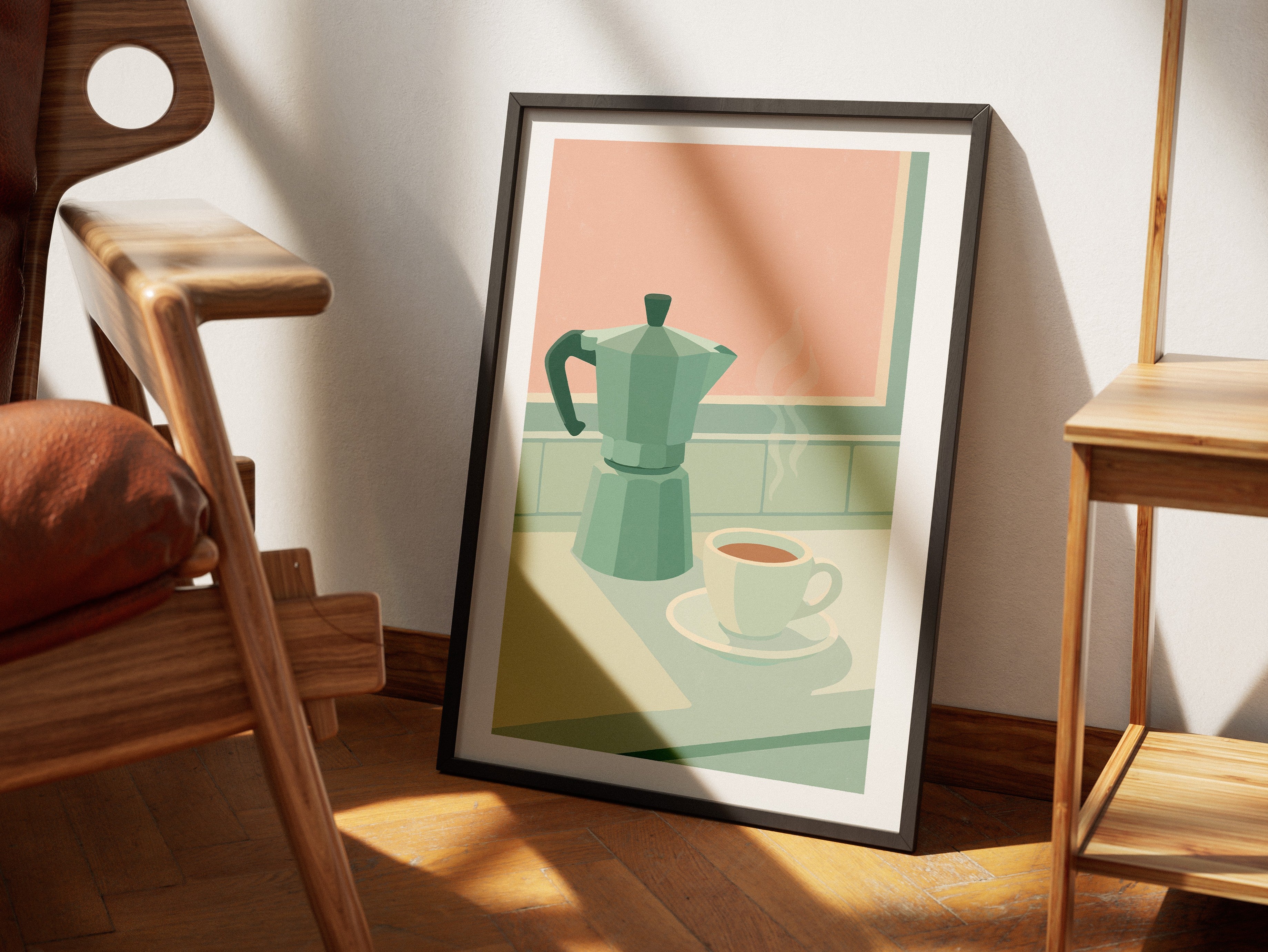 kunsttrykk espresso kaffe 