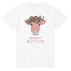 Rampestreker design - moody but cute hvit t skjorte 