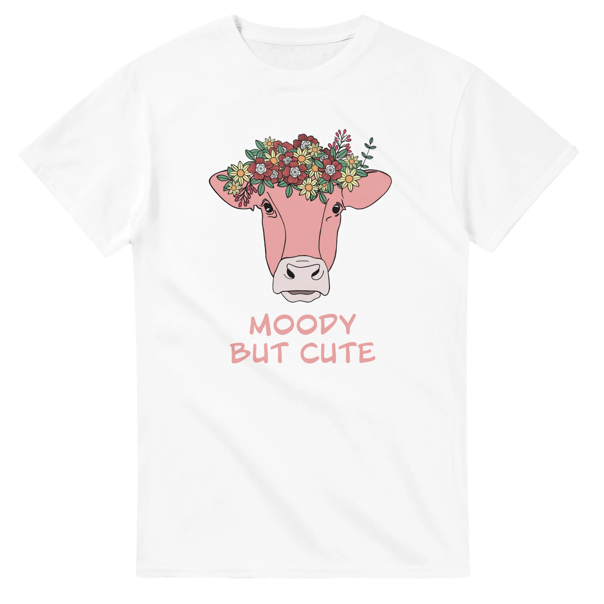 Rampestreker design - moody but cute hvit t skjorte 