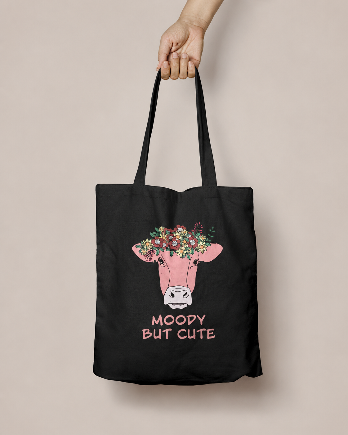 Moody but cute - Tote bag
